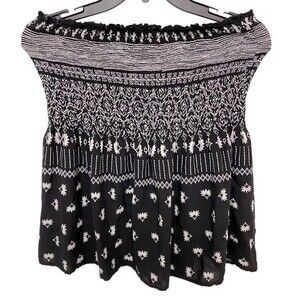 SHEIN Shirred Crop Top